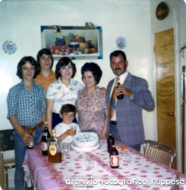 1976 cugino Amalfi Domenico e famiglia